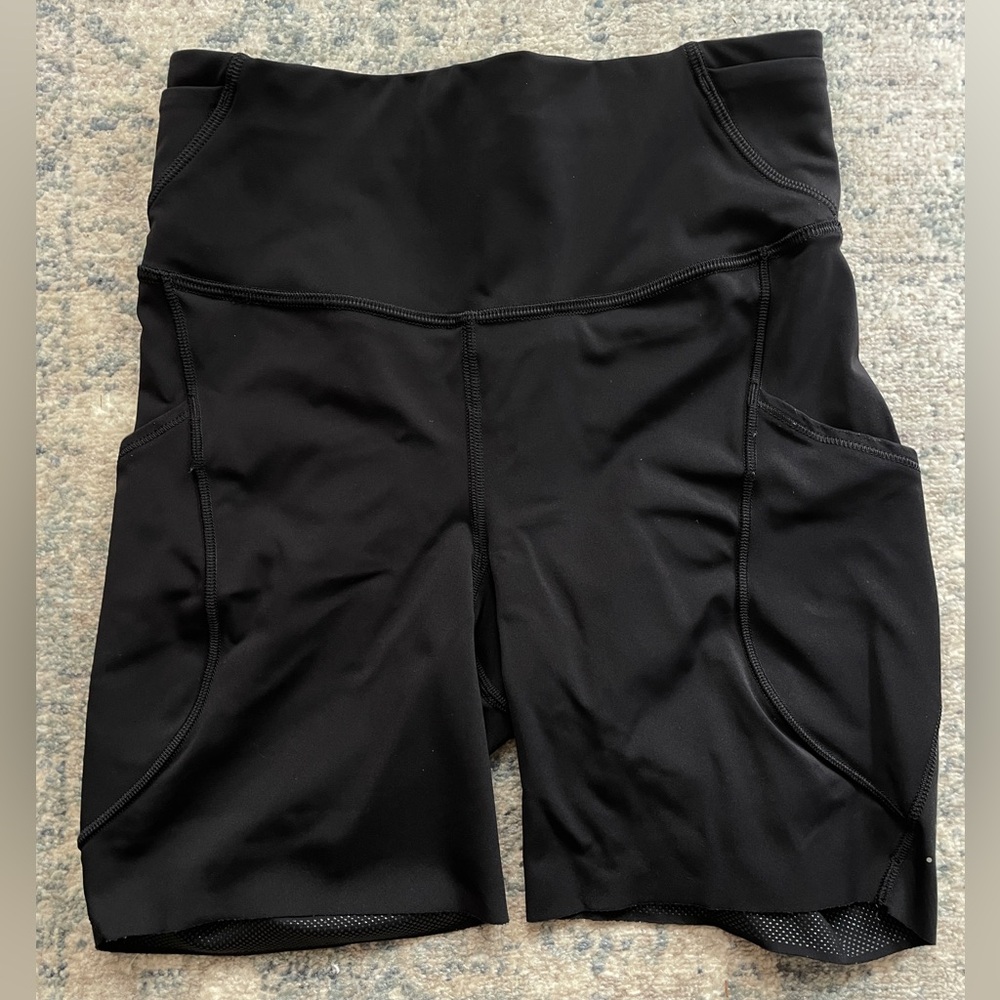 Lululemon Fast & Free High Rise Short 6” Black